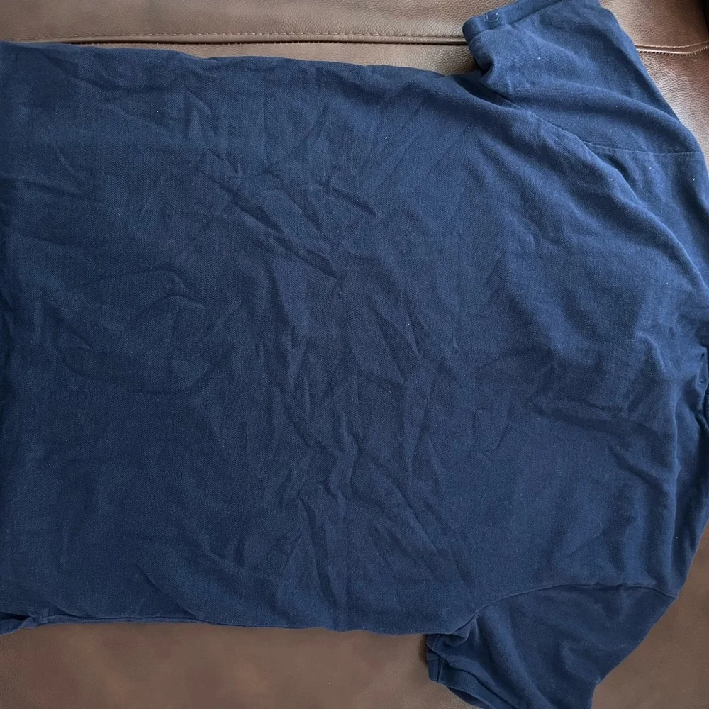 Polo Ralph Lauren Shirt - Large - Custom Slim Fit -Navy Blue - Picture 2 of 8